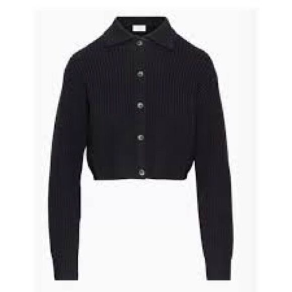 Aritzia Wilfred Nextdoor Wool Cotton Sweater - Picture 2 of 8